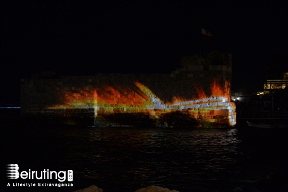 Activities Beirut Suburb Outdoor Byblos 3D Projection 2014 Lebanon