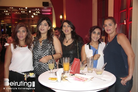 Caprese Beirut-Downtown Social Event Caprese Sushi Bar Opening Lebanon