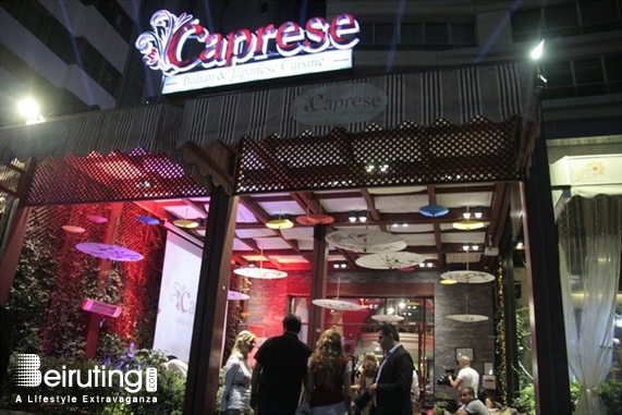 Caprese Beirut-Downtown Social Event Caprese Sushi Bar Opening Lebanon