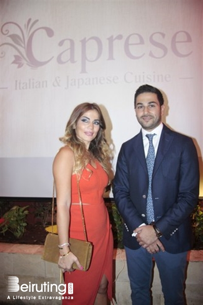 Caprese Beirut-Downtown Social Event Caprese Sushi Bar Opening Lebanon