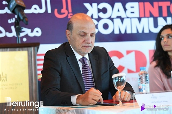 Le Royal Dbayeh Social Event CDLL Back Into Community Press Conference Lebanon