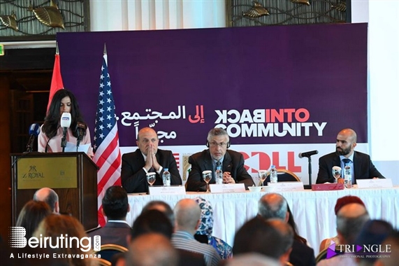 Le Royal Dbayeh Social Event CDLL Back Into Community Press Conference Lebanon