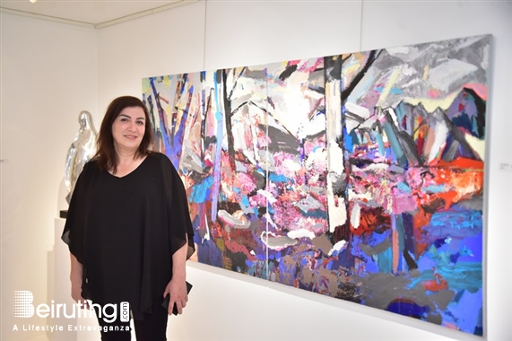 Activities Beirut Suburb Exhibition Follow the Dreamer Hoda Baalbaki Solo Exhibition Lebanon