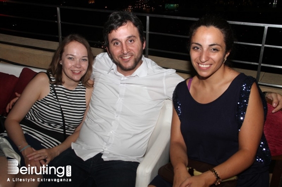 Cherry on the Rooftop-Le Gray Beirut-Downtown Nightlife Cinda Ramseur at Cherry on the Rooftop Lebanon