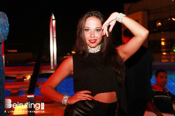 Cherry on the Rooftop-Le Gray Beirut-Downtown Nightlife Cinda Ramseur at Cherry on the Rooftop Lebanon