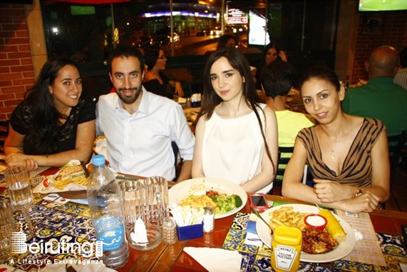 Chilis Beirut-Ashrafieh Nightlife World cup launching at Chilis Lebanon