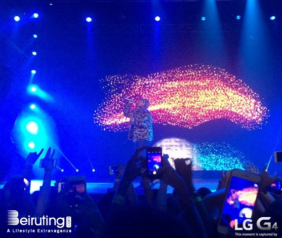 Biel Beirut-Downtown Concert Chris Brown Concert Taken by the LGG4 Lebanon