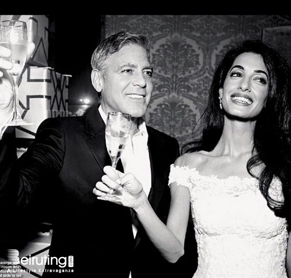 Around the World Social Event George Clooney and Amal Alamuddin Wedding Pictures Lebanon