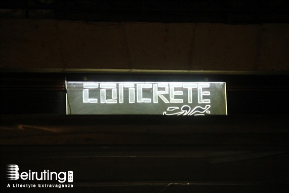 Concrete Beirut Beirut-Downtown Nightlife Concrete Beirut on Saturday Lebanon