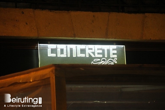 Concrete Beirut Beirut-Downtown Nightlife Concrete Beirut on Saturday Lebanon