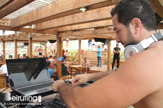 Cyan Kaslik Beach Party Cyan Beach Bar on Sunday Lebanon