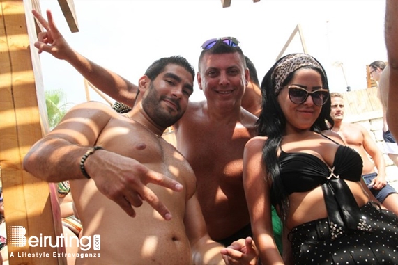 Cyan Kaslik Beach Party Cyan Beach Bar on Sunday Lebanon