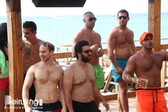 Cyan Kaslik Beach Party Cyan Beach Bar on Sunday Lebanon