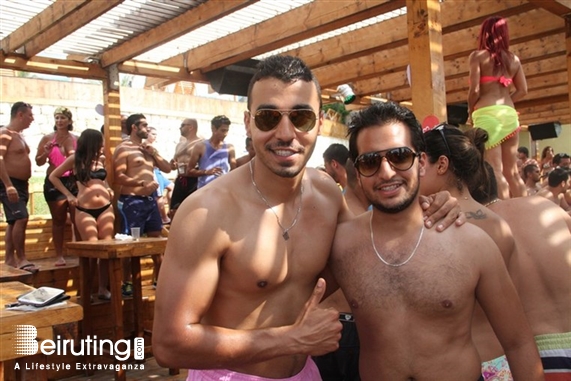 Cyan Kaslik Beach Party Cyan Beach Bar on Sunday Lebanon