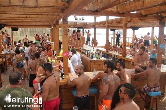 Cyan Kaslik Beach Party Cyan Beach Bar on Sunday Lebanon