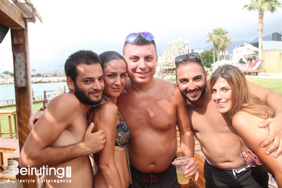 Cyan Kaslik Beach Party Cyan Beach Bar on Sunday Lebanon