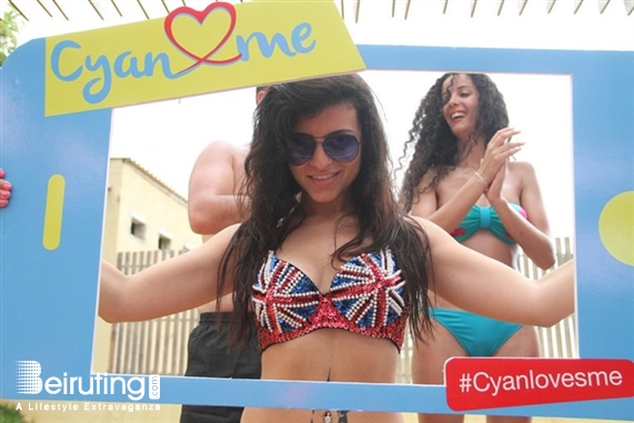 Cyan Kaslik Beach Party Cyan Beach Bar on Sunday Lebanon