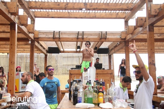 Cyan Kaslik Beach Party Cyan Beach Bar on Sunday Lebanon