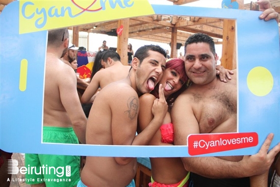 Cyan Kaslik Beach Party Cyan Beach Bar on Sunday Lebanon