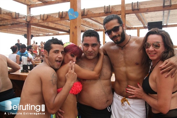 Cyan Kaslik Beach Party Cyan Beach Bar on Sunday Lebanon