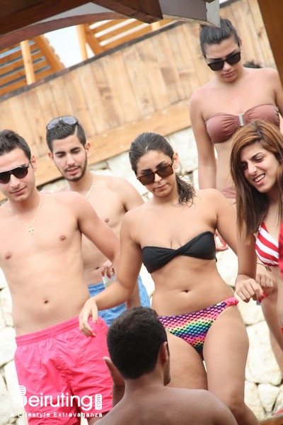 Cyan Kaslik Beach Party Cyan Beach Bar on Sunday Lebanon