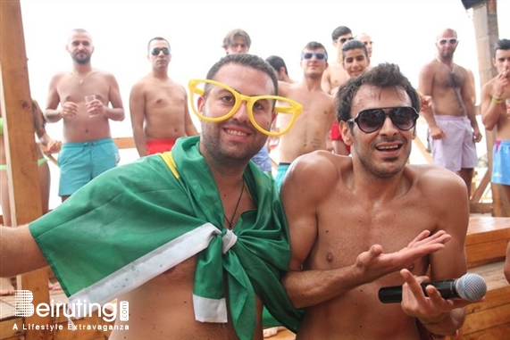 Cyan Kaslik Beach Party Cyan Beach Bar on Sunday Lebanon