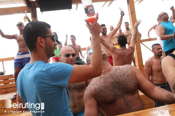 Cyan Kaslik Beach Party Cyan Beach Bar on Sunday Lebanon