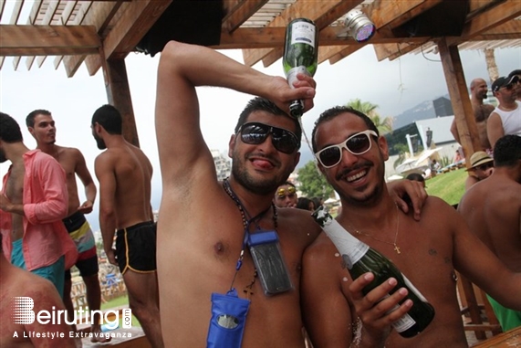 Cyan Kaslik Beach Party Cyan Beach Bar on Sunday Lebanon