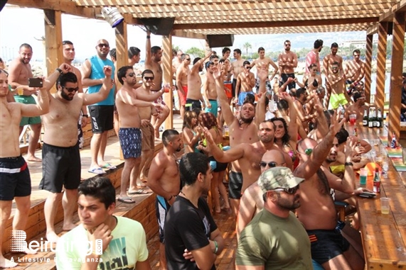 Cyan Kaslik Beach Party Cyan Beach Bar on Sunday Lebanon