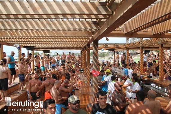 Cyan Kaslik Beach Party Cyan Beach Bar on Sunday Lebanon