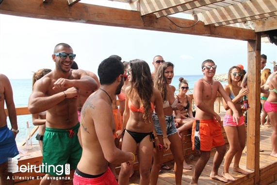 Cyan Kaslik Beach Party Cyan Beach Bar on Sunday Lebanon