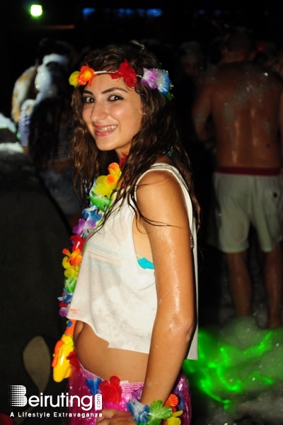 Cyan Kaslik Beach Party Largest FOAM Party 4 Part 1 Lebanon