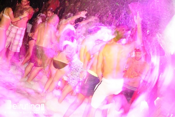 Cyan Kaslik Beach Party Largest FOAM Party 4 Part 1 Lebanon