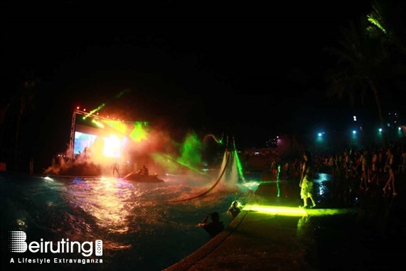 Cyan Kaslik Outdoor Superflying Water Show Lebanon