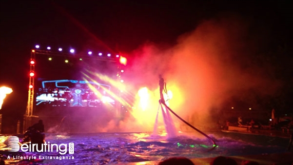 Cyan Kaslik Outdoor Superflying Water Show Lebanon