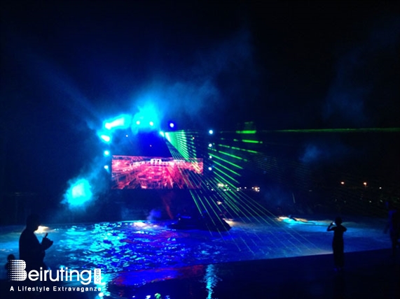 Cyan Kaslik Outdoor Superflying Water Show Lebanon