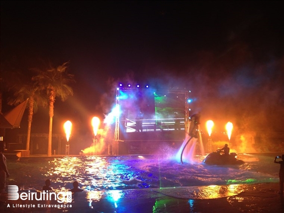 Cyan Kaslik Outdoor Superflying Water Show Lebanon