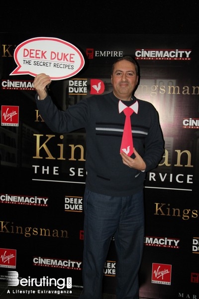 CityMall Beirut Suburb Social Event Deek Duke Avant Premiere of Kingsman Lebanon