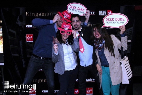 CityMall Beirut Suburb Social Event Deek Duke Avant Premiere of Kingsman Lebanon