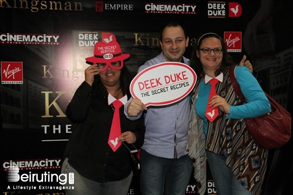 CityMall Beirut Suburb Social Event Deek Duke Avant Premiere of Kingsman Lebanon