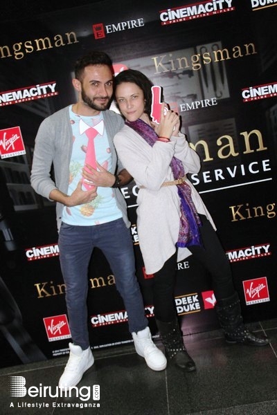 CityMall Beirut Suburb Social Event Deek Duke Avant Premiere of Kingsman Lebanon