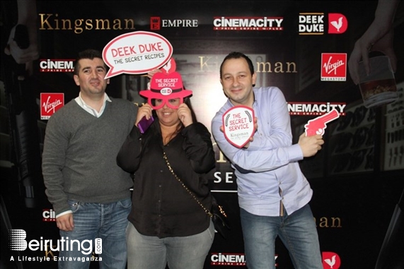 CityMall Beirut Suburb Social Event Deek Duke Avant Premiere of Kingsman Lebanon