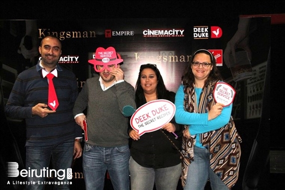 CityMall Beirut Suburb Social Event Deek Duke Avant Premiere of Kingsman Lebanon