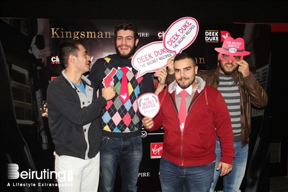 CityMall Beirut Suburb Social Event Deek Duke Avant Premiere of Kingsman Lebanon