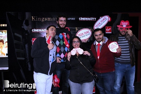 CityMall Beirut Suburb Social Event Deek Duke Avant Premiere of Kingsman Lebanon