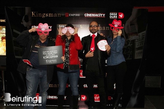 CityMall Beirut Suburb Social Event Deek Duke Avant Premiere of Kingsman Lebanon