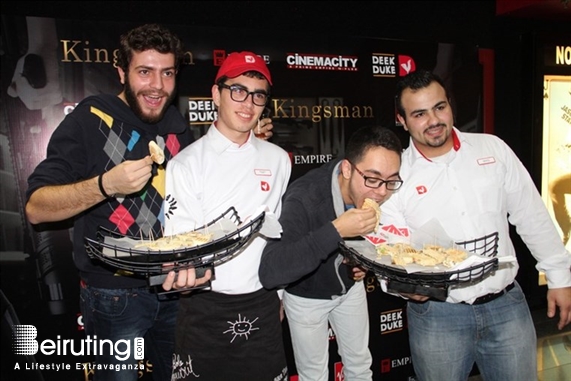 CityMall Beirut Suburb Social Event Deek Duke Avant Premiere of Kingsman Lebanon