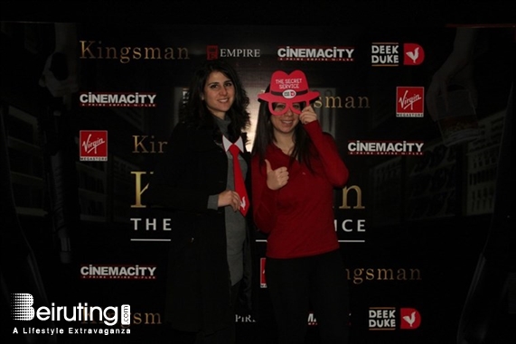 CityMall Beirut Suburb Social Event Deek Duke Avant Premiere of Kingsman Lebanon