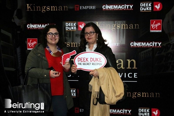 CityMall Beirut Suburb Social Event Deek Duke Avant Premiere of Kingsman Lebanon