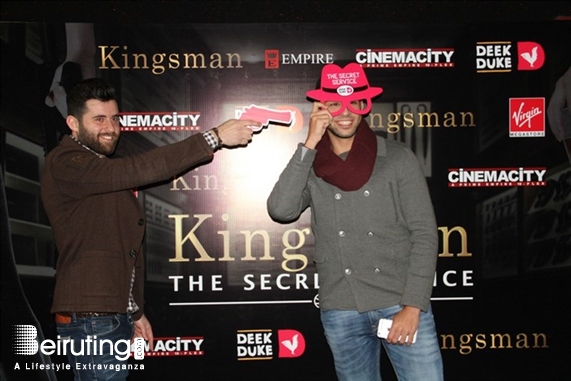 CityMall Beirut Suburb Social Event Deek Duke Avant Premiere of Kingsman Lebanon